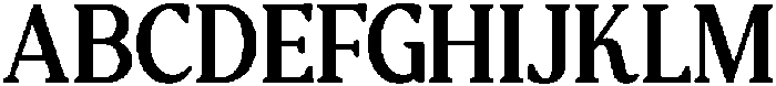 CS Raluca Regular otf (400) Font UPPERCASE