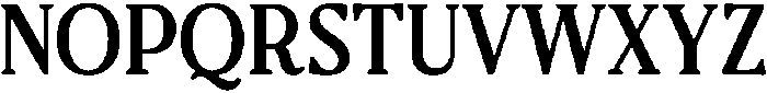 CS Raluca Regular otf (400) Font UPPERCASE