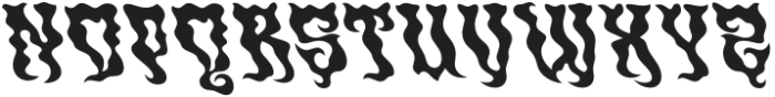 CS Rampage Reverse Italic otf (400) Font LOWERCASE
