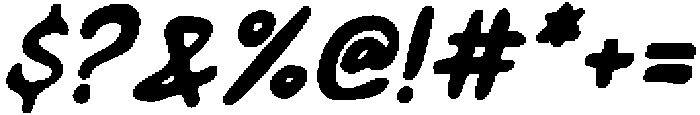 CS Ranchers Drawn Italic otf (400) Font OTHER CHARS