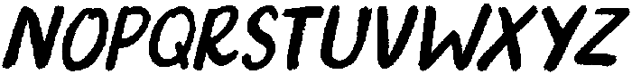 CS Ranchers Italic otf (400) Font UPPERCASE