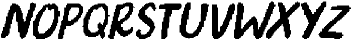 CS Ranchers Pixel Regular otf (400) Font UPPERCASE