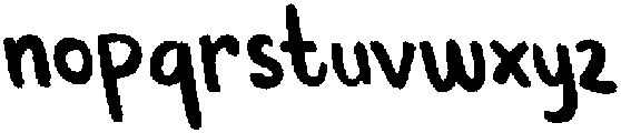 CS Ranchers Reverse Italic otf (400) Font LOWERCASE