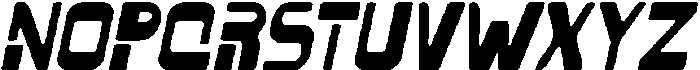 CS Randal Drawn Italic otf (400) Font UPPERCASE