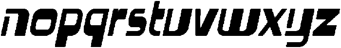 CS Randal Italic otf (400) Font LOWERCASE