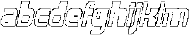 CS Randal Pixel Outline otf (400) FONT