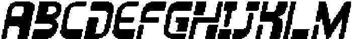 CS Randal Pixel Regular otf (400) Font UPPERCASE