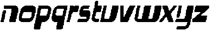 CS Randal Pixel Regular otf (400) Font LOWERCASE