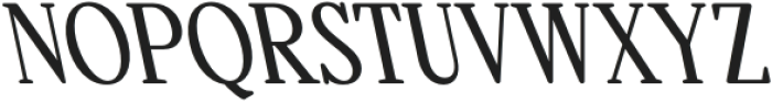 CS Randle Reverse Italic otf (400) Font UPPERCASE