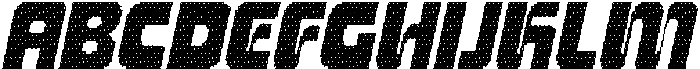 CS Randy Disco Italic otf (400) Font UPPERCASE