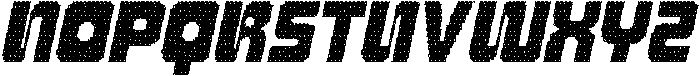 CS Randy Disco Italic otf (400) Font UPPERCASE