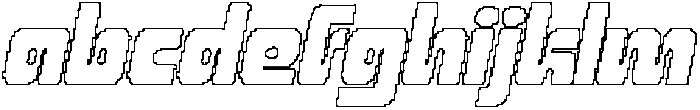 CS Randy Pixel Outline otf (400) FONT