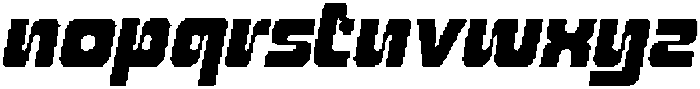 CS Randy Pixel Regular otf (400) Font LOWERCASE