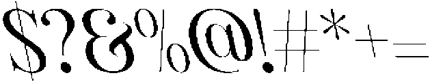 CS Rasika Reverse Italic otf (400) Font OTHER CHARS