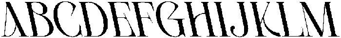 CS Rasika Reverse Italic otf (400) Font UPPERCASE