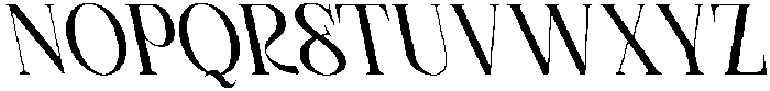 CS Rasika Reverse Italic otf (400) Font UPPERCASE