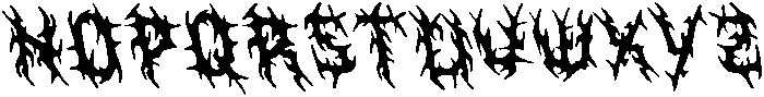 CS Ravage Reverse Italic otf (400) Font UPPERCASE