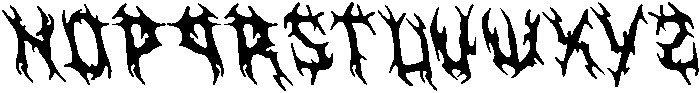 CS Ravage Reverse Italic otf (400) Font LOWERCASE