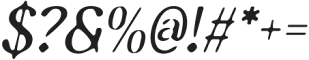 CS Ravella Drawn Italic otf (400) Font OTHER CHARS