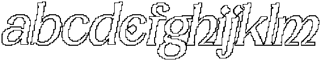 CS Ravella Pixel Outline otf (400) FONT