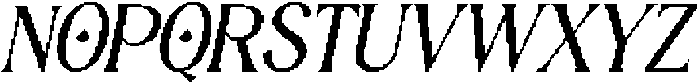 CS Ravella Pixel Regular otf (400) Font UPPERCASE