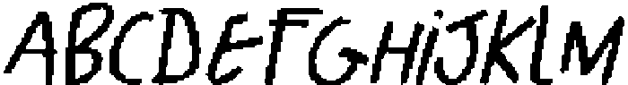 CS Raving Pixel Regular otf (400) Font UPPERCASE