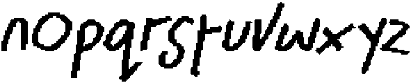 CS Raving Pixel Regular otf (400) Font LOWERCASE