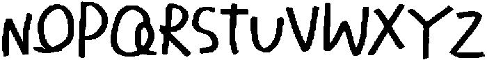 CS Raving Regular otf (400) Font UPPERCASE