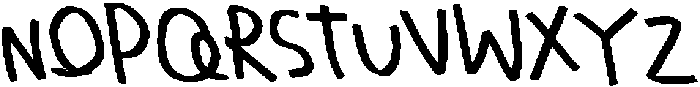 CS Raving Reverse Italic otf (400) Font UPPERCASE