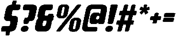 CS Raygun Italic otf (400) Font OTHER CHARS