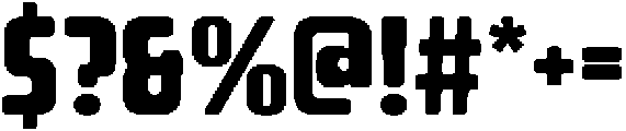 CS Raygun Regular otf (400) Font OTHER CHARS