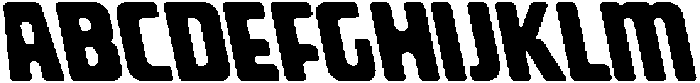 CS Raygun Reverse Italic otf (400) Font UPPERCASE