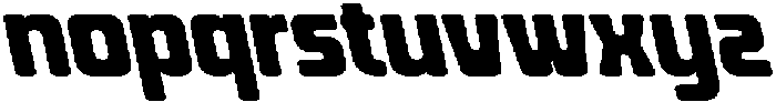 CS Raygun Reverse Italic otf (400) Font LOWERCASE