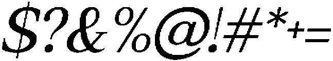 CS Reamus Italic otf (400) Font OTHER CHARS