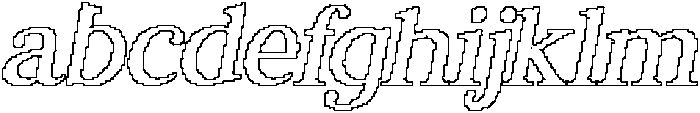 CS Reamus Pixel Outline otf (400) FONT