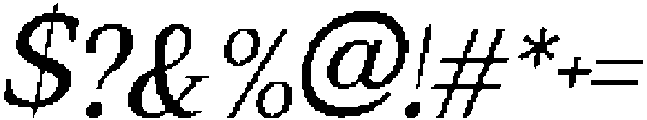 CS Reamus Pixel Regular otf (400) Font OTHER CHARS