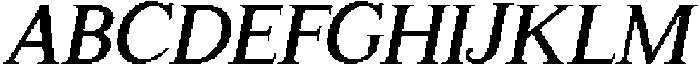 CS Reamus Pixel Regular otf (400) Font UPPERCASE