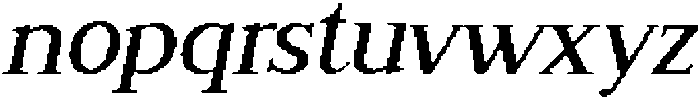 CS Reamus Pixel Regular otf (400) Font LOWERCASE