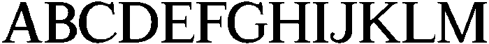 CS Reamus Regular otf (400) Font UPPERCASE