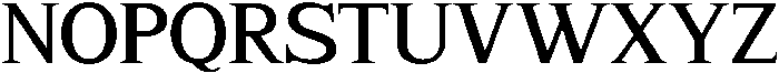 CS Reamus Regular otf (400) Font UPPERCASE