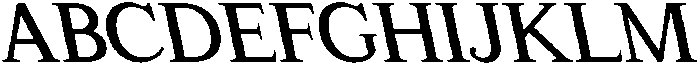 CS Reamus Reverse Italic otf (400) Font UPPERCASE