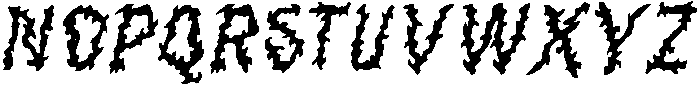CS Reaper Drawn Italic otf (400) Font LOWERCASE