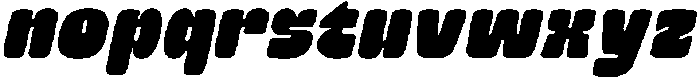 CS Reason Drawn Italic otf (400) Font LOWERCASE