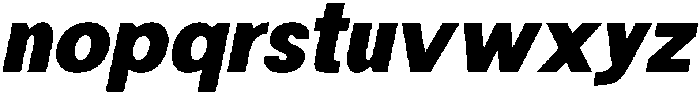 CS Reckon Italic otf (400) Font LOWERCASE