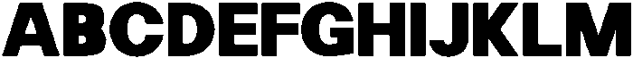 CS Reckon Regular otf (400) Font UPPERCASE