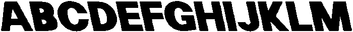 CS Reckon Reverse Italic otf (400) Font UPPERCASE
