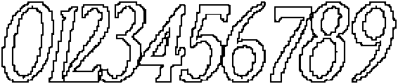CS Refuse Pixel Outline otf (400) Font OTHER CHARS