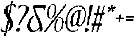 CS Refuse Pixel Regular otf (400) Font OTHER CHARS