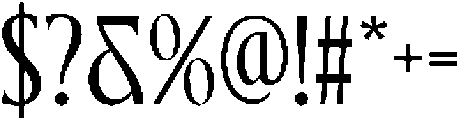 CS Refuse Regular otf (400) Font OTHER CHARS