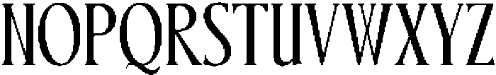 CS Refuse Regular otf (400) Font UPPERCASE